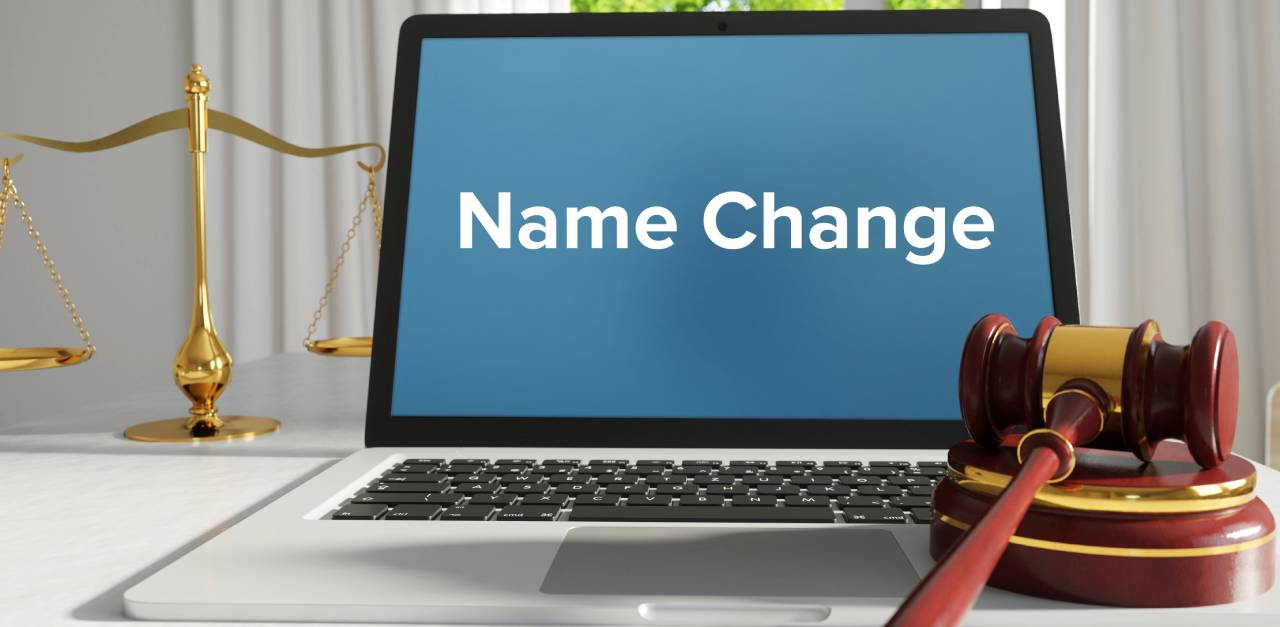 other types of name change banner